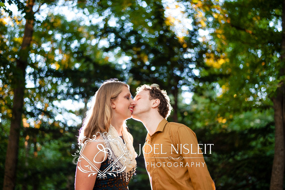 Grant Park Milwaukee Engagement Pictures of Evan and Shannon